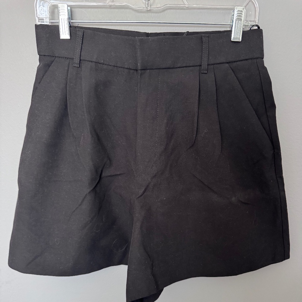 NWT LINEN ZARA SHORTS
